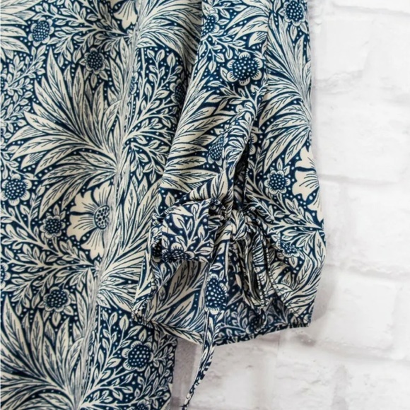 Limited Edition Blue Cornflower William Morris x H&M tunic dress US2 - Picture 5 of 12